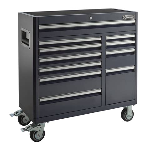 Kobalt 41 In W X 41 In H 11 Drawer Steel Tool Cabinet White At