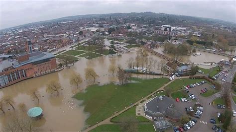 Video Aerial Footage Reveals Extent Of Flooding