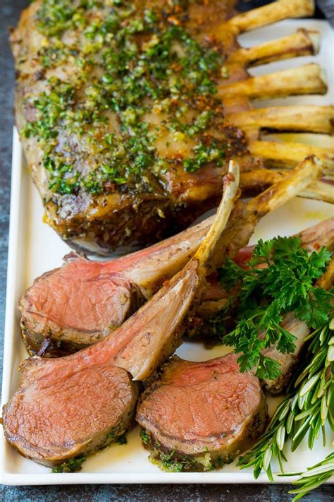 rack of lamb with garlic and rosemary lamb recipes lamb recipes oven lamb dinner