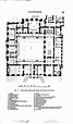 Chatsworth House, ground floor plan (mid XIX-century). | Castles ...