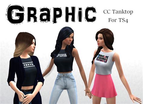 Lana Cc Finds Sims 4 Custom Content Simple Graphic Summer Homework