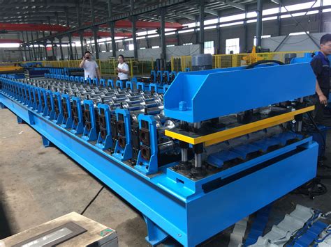 2019 New Finished Roofing Sheet Roll Forming Machine Exported To France