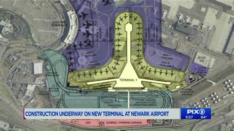 Newark Airport Map