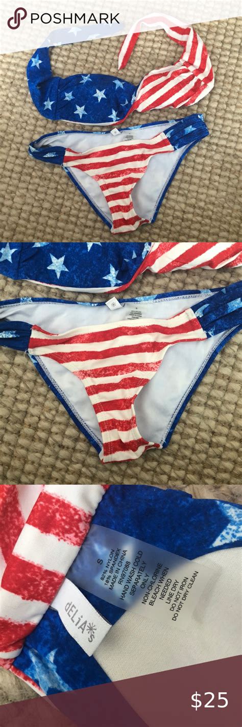 Delias American Flag Bikini American Flag Bikini Flag Bikini Bikinis