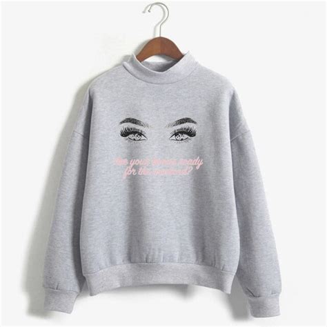 Are Your Brows Ready For The Weekend Funny Hoodies Women Vogue Pullover