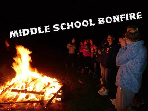 Middle School Bonfire Fun St Francis Central Catholic School