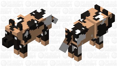 African Wild Dog 2 Minecraft Mob Skin