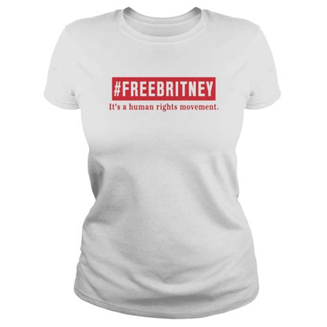 Britney Spears Wears Freebritney Its A Human Rights Movement T Shirt