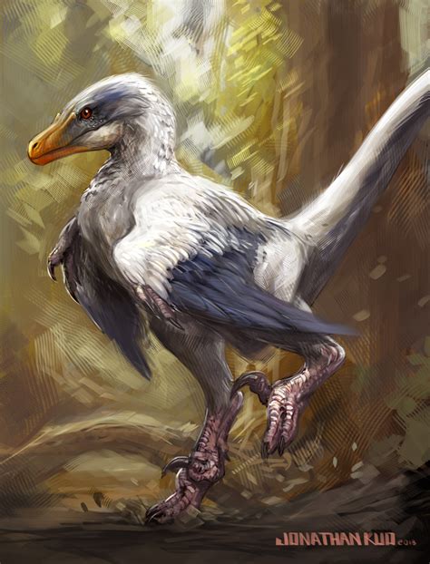 Jonathan Kuo Artwork Velociraptor