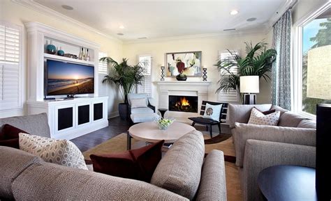 Remarkable How To Arrange Living Room Furniture With Fireplace And Tv