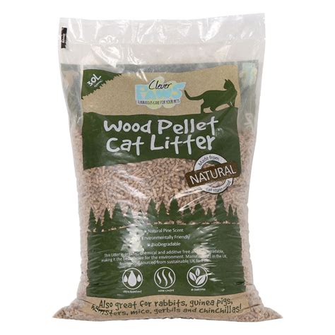 Wood Pellet Cat Litter 30l