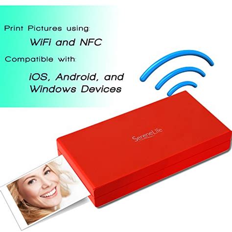 Portable Instant Mobile Photo Printer Wireless Color