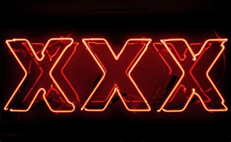 Xxx 2 Neon 77cm X 37cm
