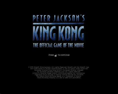 Screenshot Of Peter Jacksons King Kong The Official Game Of The Movie