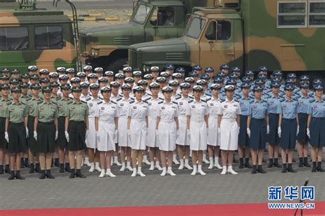 Pla Reserve Force Type 07 Uniform Makes Debut In Beijing 8 Peoples
