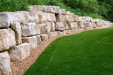 How To Make A Stone Retaining Wall How To Build A Retaining Wall With
