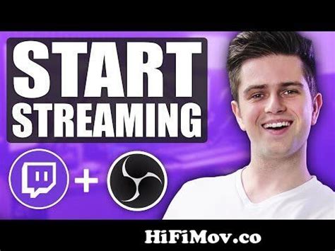 How To Stream On Twitch With Obs Studio Tutorial For Beginners