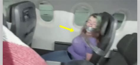 Video Shows Passenger Duct Taped To Seat After Alleged Confrontation