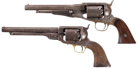 Two Civil War Era Percussion Revolvers Rock Island Auction