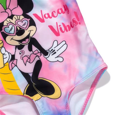 disney minnie mouse vacay vibes one piece youth swimsuit