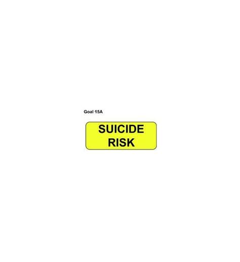 Suicide Risk Labels