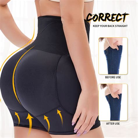 Plus Size XL XL Butt Lifter High Waist Control Push Up Panties Waist Trainer Seamless