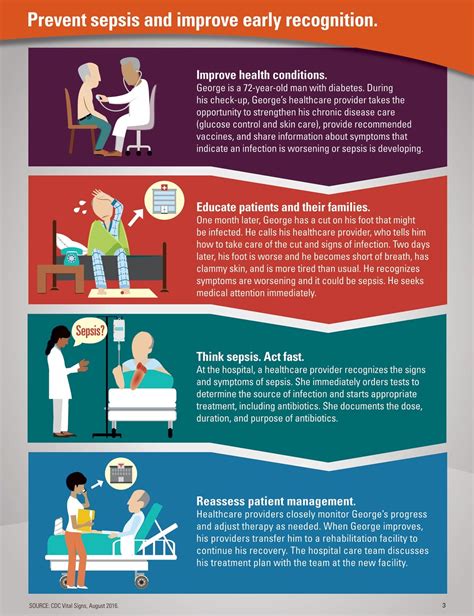 Some of the earliest signs of sepsis include a high fever, a feeling of fatigue, an increased heart rate, rapid breathing or breathing difficulty. CDC Report Calls for Sepsis Education, Prevention