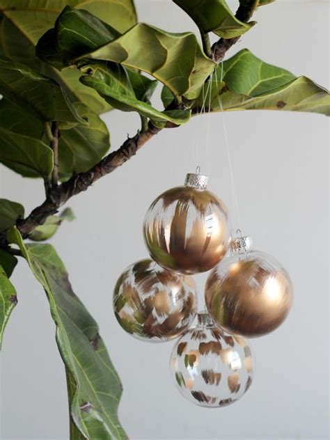 10 Fun Ways To Dress Up A Glass Ornament Hgtv Homemade Christmas Tree