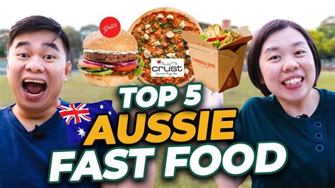 Top 5 Australian Fast Food You Must Try In Australia Australian Food