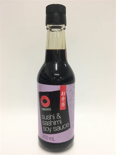 Obento Sushi And Sashimi Soy Sauce 250ml Online Asian Shop In Nz