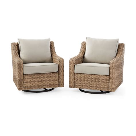 Better Homes And Gardens River Oaks 2 Piece Swivel Glider With Patio