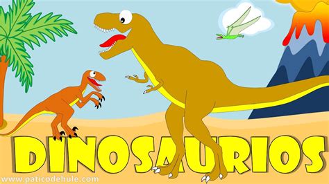 Dinosaurios Para Niños Sonidos Y Nombres De Dinosaurios Youtube