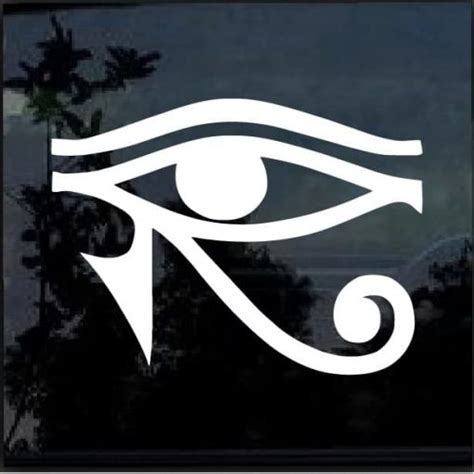 Eye Of Horus Egyptian God Window Decal Sticker A2 Custom Made In The Usa Fast Shipping