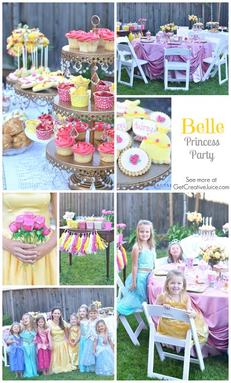 Disney Princess Party With Belle Part 2 Creative Juice