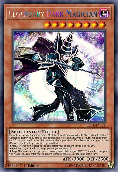 Legendary Dark Magician By Chaostrevor Yugioh Cards Dark Magician