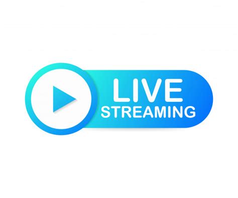 A live streaming platform is a video hosting platform that enables users to upload and broadcast live streaming platforms are a critical component that all live video publishers must have access to. Live streaming logotipo plana - elemento de design azul ...