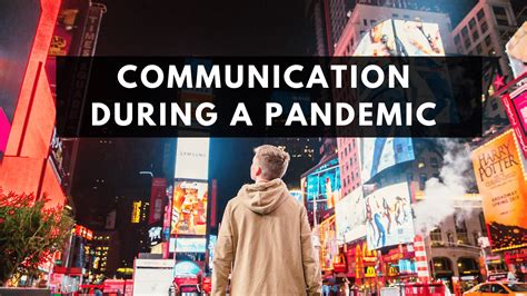 Communication During A Pandemic Oster And Associates