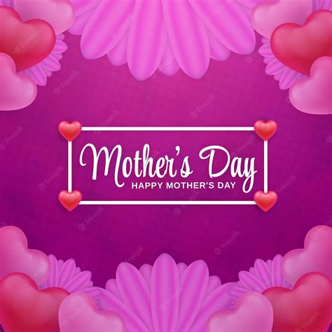 Premium Vector Happy Mothers Day Celebration Social Media Concept I