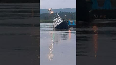 tugboat accident fraser river bc youtube