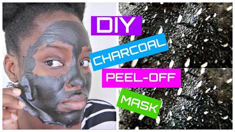 Diy Blackhead Remover Peel Off Mask Mycrownofcurls Youtube