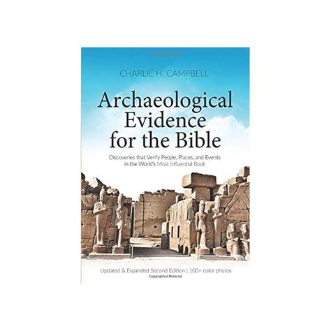 Buy Archaeological Evidence For The Bible Discoveries That Verify