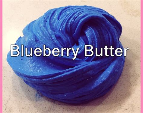 Blueberry Butter Slime Etsy Blueberry Slime Butter