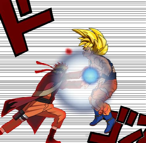Naruto Vs Goku By Lrslink On Deviantart