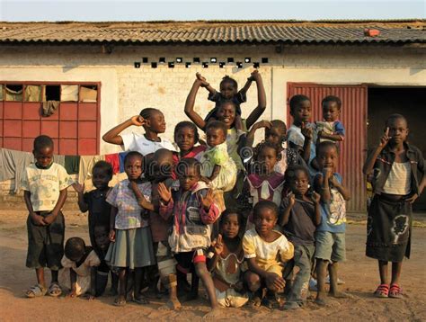 Lubumbashi Democratic Republic Of Congo Circa May 2006 Group Of