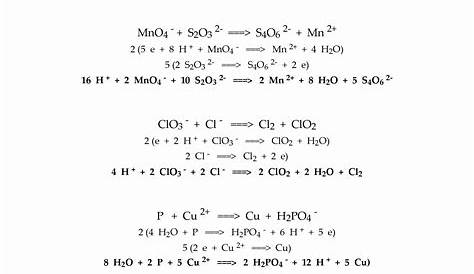 Worksheet 7 Oxidation Reduction Reactions Answers - Free Printable