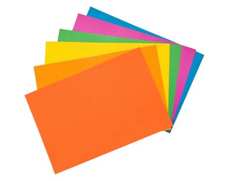 A4 Copy Paper 80gsm Coloured 1 X Ream Of 500 Sheets Poer