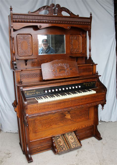 Bargain Johns Antiques Antique Oak Pump Organ Original Finish