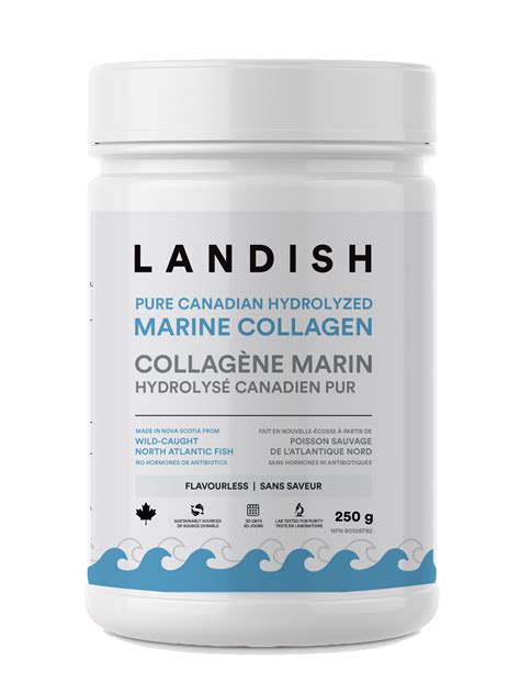 Pure Canadian Hydrolyzed Marine Collagen - Landish