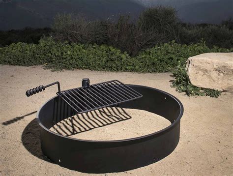 We have a great online selection at the lowest prices with fast & free shipping on many items! Steel Fire Ring w/ Cooking Grate Campfire Pit Camping Park ...