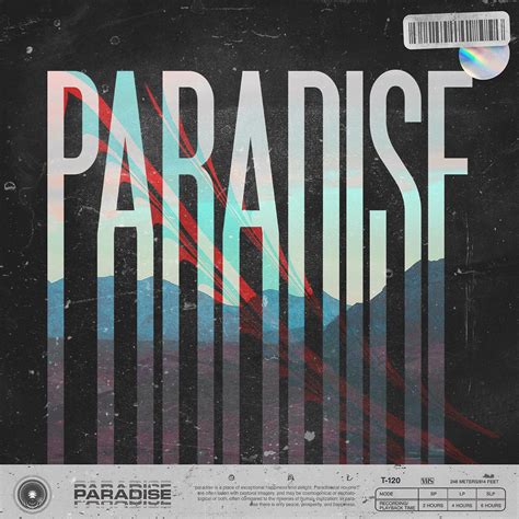 Paradise Album Artwork Graphicdesign